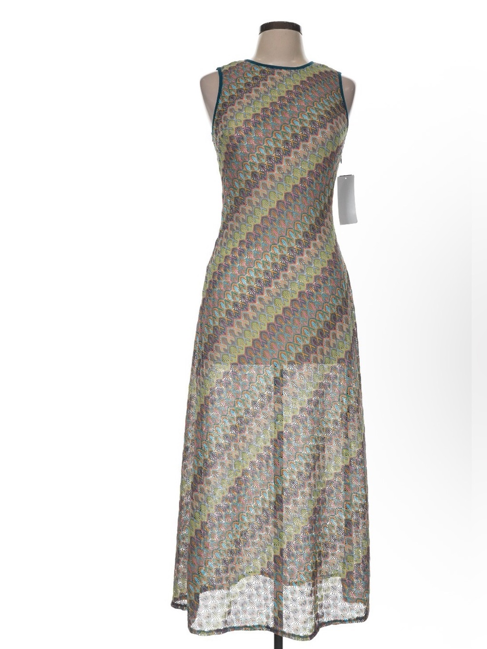 NWT DONNA MORGAN sheer knit dress size 8